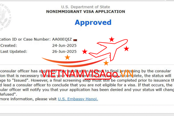 Visa Mỹ Thành Công