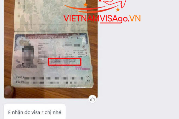 Visa Mỹ thành công