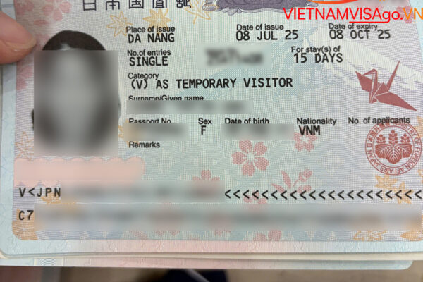 Visa Nhật Bản thành công
