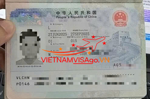 Visa Trung Quốc thành công